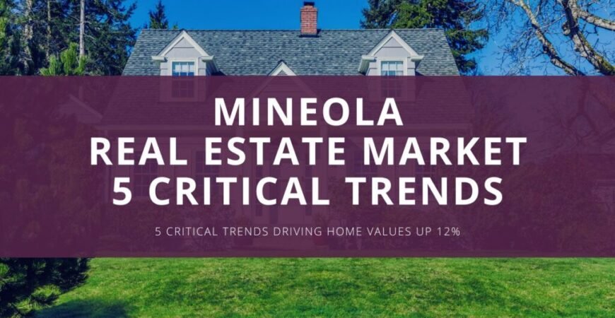 Mineola Summer 2025 Real Estate Market Report: 5 Critical Trends Driving Home Values Up 12%